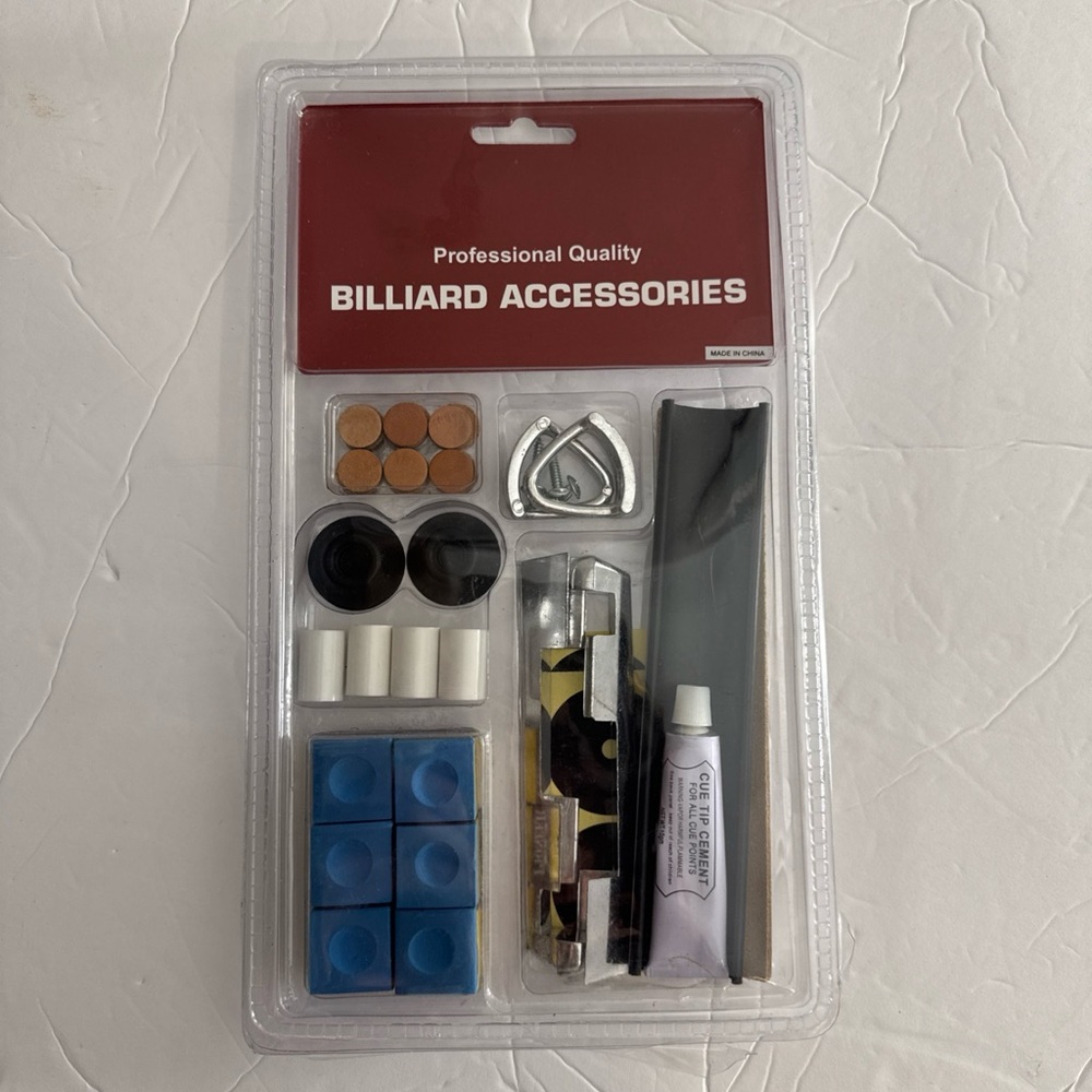 Premium Quality Billiard Accessories Kit.  New unopened